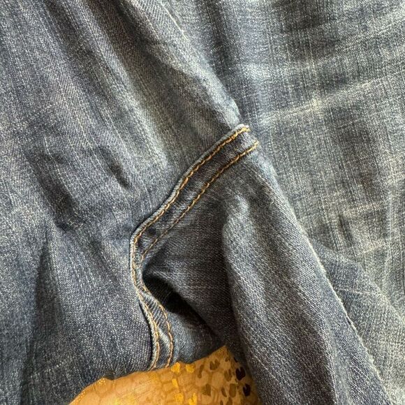 Free People We The Free Irreplaceable Super Flare Bell Bottom Jeans Size 31 - Picture 8 of 8